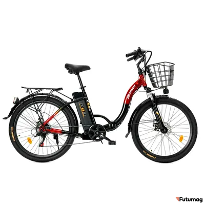 Электровелосипед РВЗ Патриот красный