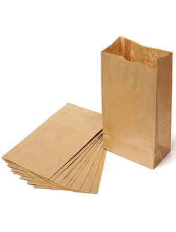 Крафт пакет 120*80*250мм без ручек
