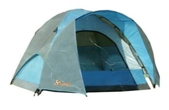 Палатка 3 местная с тамбуром LANYU LY-1705 (220х220х155 см)