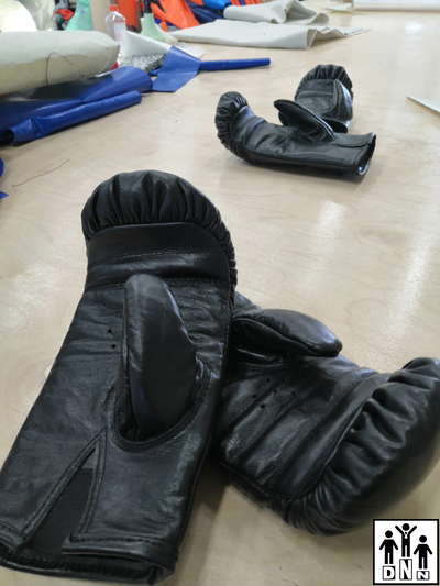 Перчатки снарядные, натуральная кожа DNN