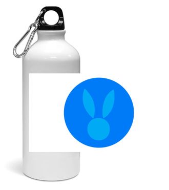 Спортивная бутылка талисман кролик №16