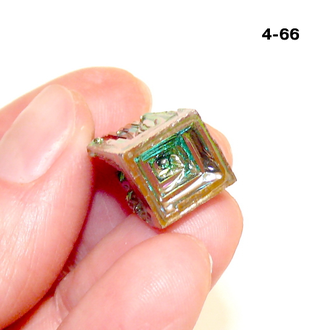 Висмут выращенный (кристалл) №4-66: 8,6г - 24*11*10мм