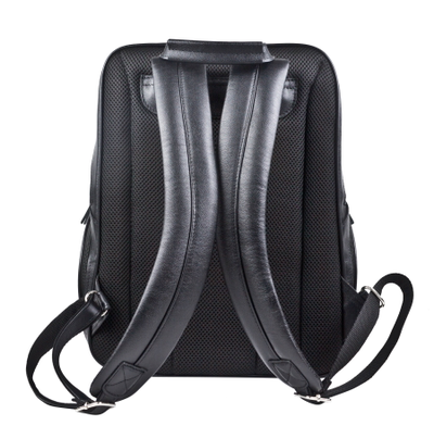 Кожаный рюкзак Cossira black (арт. 3048-01)