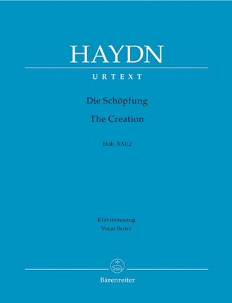 Haydn. Die Schöpfung Hob.XXI:2  für Soli, gem Chor und Orchester Klavierauszug (dt/en)