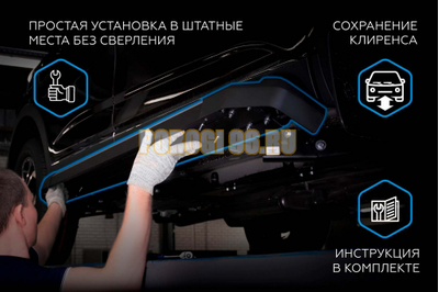 Пороги "Start" для JAC JS4 2022-