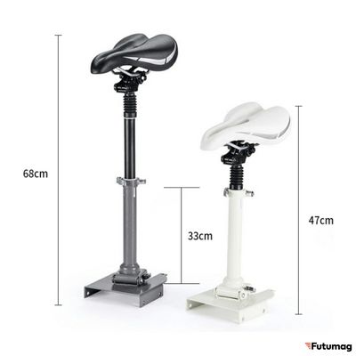 Сиденье для Электросамоката Белое Mini Robot 365/Xiaomi M365