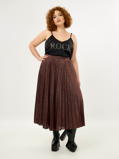 Нарядная юбка-плиссе