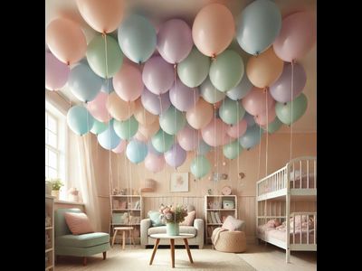 Шары с гелием Макарунс, ассорти