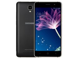 Смартфон DOOGEE X10, 512MB+8GB телефон 5.0 8 ГБ Android6.0 2SIM MTK6570 5.0MP 3360 мАч