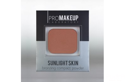 PROMAKEUP laboratory SUNLIGHT SKIN компактная бронзирующая пудра. Тон 303
