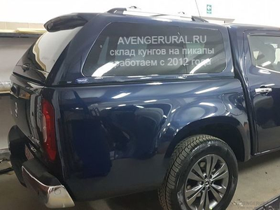 Кунг Alpha GTE/GSR в синем цвете кавансит код 5890 на Mercedes X-class 2018-2019-2020 AvengerUral.ru