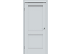Недорогая дверь Triadoors L11 серый сатин