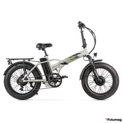 Электровелосипед Gelbert Saturn Dual PRO серый