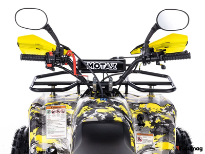 Квадроцикл Motax ATV Grizlik Super Lux 125 сс (AB) Желтый-камуфляж