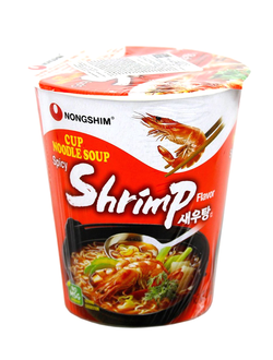 Корейская лапша быстрого приготовления "NONGSHIM" ЛАПША СЕУТАН С КРЕВЕТКОЙ 67 г