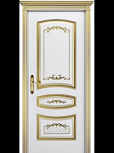 Соната патинированная в цвете белая эмаль