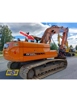 Стекло правое на Doosan DX190LCA, Doosan DX225LCA, Doosan DX300LCA