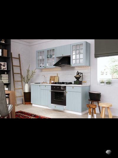 Прованс модульная кухня Голубой