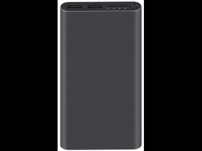 Портативный аккумулятор Xiaomi Mi Powerbank 3 10000mAh PLM13ZM Black/Silver