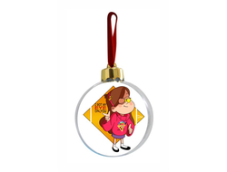 Шар елочный новогодний Мэйбл, Mabel №21