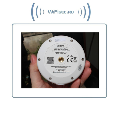 Reolink Argus PT беспроводная моторизированная всепогодная Wi-Fi ( 2,4/5,8 Ггц) видеокамера на аккумуляторе с DVR, 2К, 4 Мп (до 35 дней)