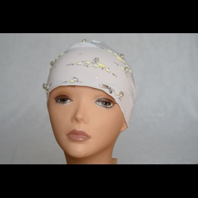 Женская шапочка из лайкры белая Vizio 5036 Италия