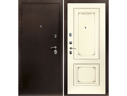 Дверь с панелью слоновая кость Смальта 14