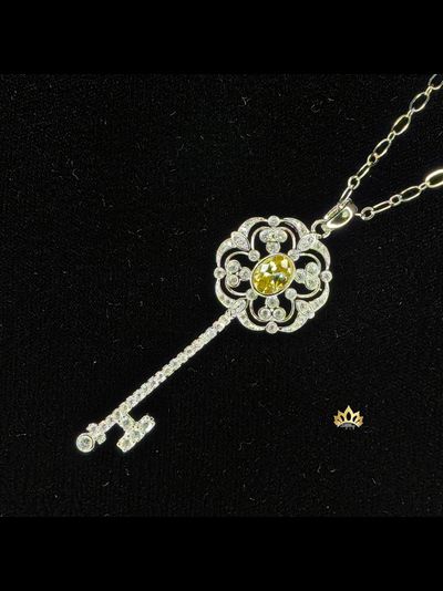 Цепочка с ключиком в винтажном стиле