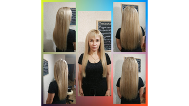 Лучшее наращивание волос в Краснодаре фото миникапсулы только в мастерской Ксении Грининой 1