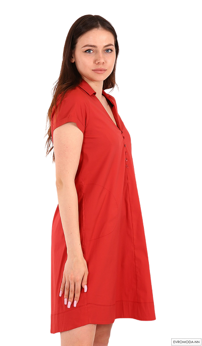 Платье оранжевое Linea Cinque (S)