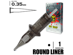 1RL/0,35 mm - Round Liner "BIG-WASP"(PRESTIGE GREY)