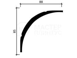 Карниз потолочный Decor-Dizayn DD46