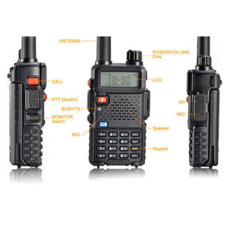 Рация kenwood tk-f8 dual bang (UHF/VHF)