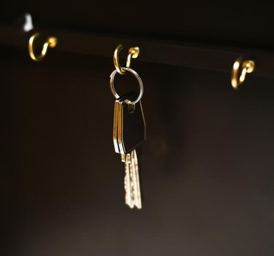 Ключница-шкатулка "Новогодний Городок" 26,5х31,5х4,5 см