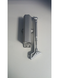 Д1-013-DÖRF, L-8223 дверной доводчик, 80 кг, СЕРЕБРО, (1к-1шт) Р-56 АРТ-000743 (Проверена)