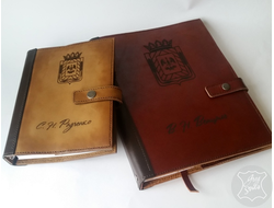 подарок руководителю, именной ежедневник, ежедневник купить, ежедневник из натуральной кожи, блокнот