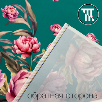 Бифлекс матовый принт Пионы