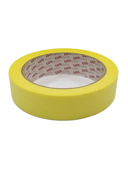 Лента малярная Luxtape, жёлтая, 25мм*25м