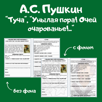 Очей очарованье пушкин