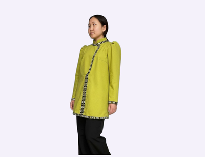 Пальто в национальном стиле «Айаана» — авторская выкройка PDF + мастер-класс