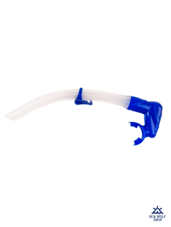 Маска для дайвинга с трубкой Scorpena Junior комплект неон-синий (детск)