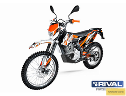 Защита двигателя (Пластик) Kayo  KAYO T2 250 ENDURO KAYO T4 250 ENDURO (ZS172FMM) 2020 RIVAL POWERSPORTS