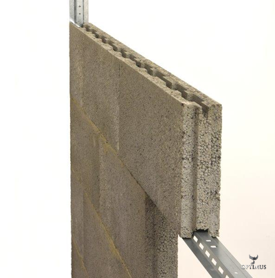 Керамзитобетонный блок Lakka VSH-88/600