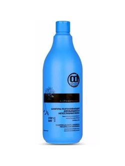 CONSTANT DELIGHT BIO FLOWERS Шампунь разглаживающий для вьющихся и непослушных волос 1000 мл