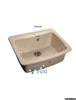 Керамическая мойка для кухни Granfest Гранфест GF-S605