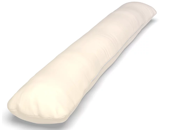 Подушка обнимашка для тела в рост 170 х 30 см шарики внутри, наволочка на молнии цвет на выбор