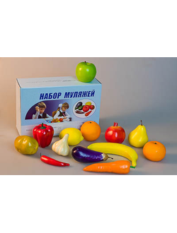 Набор муляжей для рисования (13 шт.)