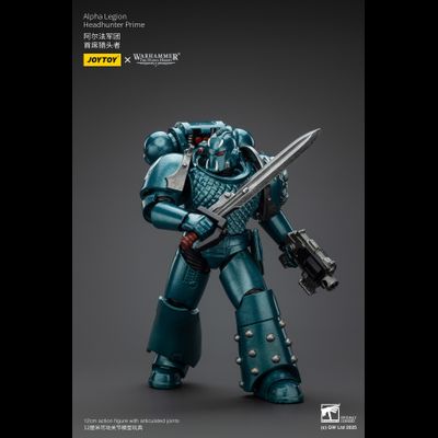 Охотник за головами Альфа-легиона (Warhammer Horus Heresy) - КОЛЛЕКЦИОННАЯ ФИГУРКА 1/18 Alpha Legion Headhunter Prime (JT01413) - JOYTOY