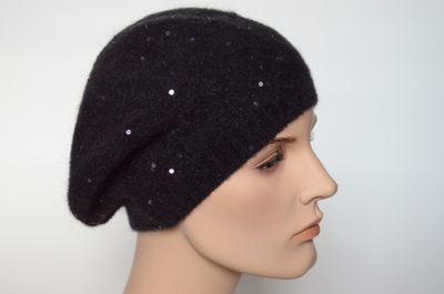 Vizio Италия 6943 BO берет черный цвет 9 фото