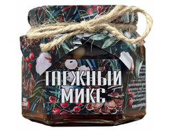 Таёжный микс. Варенье из сосновых шишек с кедровым орехом 130гр